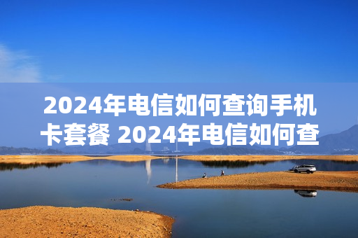 2024年电信如何查询手机卡套餐 2024年电信如何查询手机卡套餐情况