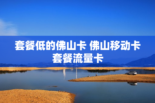 套餐低的佛山卡 佛山移动卡套餐流量卡