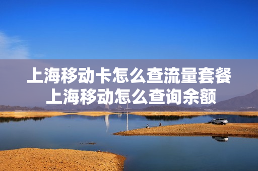 上海移动卡怎么查流量套餐 上海移动怎么查询余额