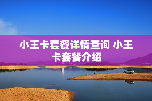 小王卡套餐详情查询 小王卡套餐介绍