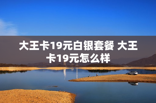 大王卡19元白银套餐 大王卡19元怎么样