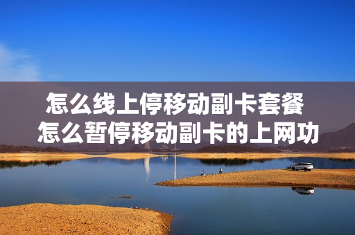 怎么线上停移动副卡套餐 怎么暂停移动副卡的上网功能