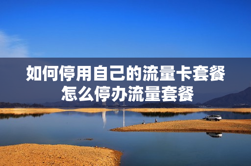 如何停用自己的流量卡套餐 怎么停办流量套餐