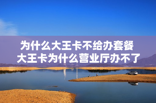 为什么大王卡不给办套餐 大王卡为什么营业厅办不了?