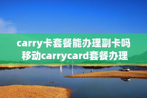 carry卡套餐能办理副卡吗 移动carrycard套餐办理