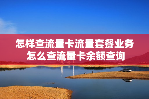 怎样查流量卡流量套餐业务 怎么查流量卡余额查询