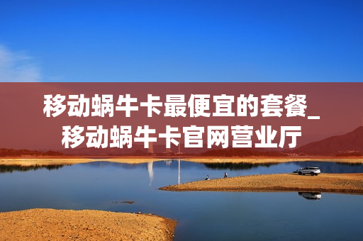 移动蜗牛卡最便宜的套餐_移动蜗牛卡官网营业厅
