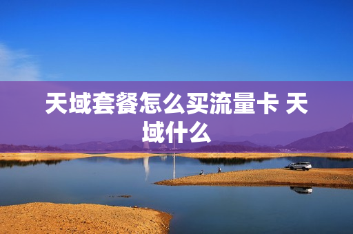 天域套餐怎么买流量卡 天域什么