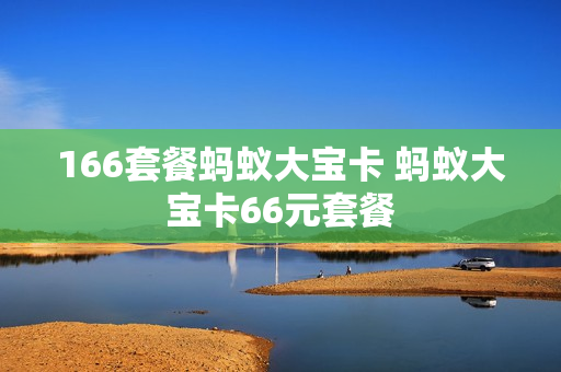 166套餐蚂蚁大宝卡 蚂蚁大宝卡66元套餐