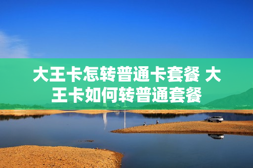 大王卡怎转普通卡套餐 大王卡如何转普通套餐