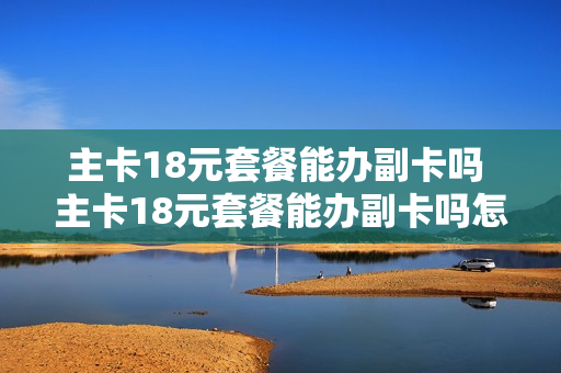 主卡18元套餐能办副卡吗 主卡18元套餐能办副卡吗怎么办