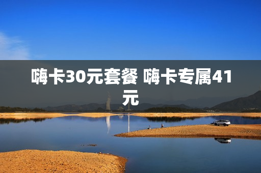 嗨卡30元套餐 嗨卡专属41元