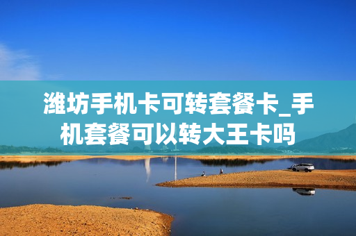 潍坊手机卡可转套餐卡_手机套餐可以转大王卡吗