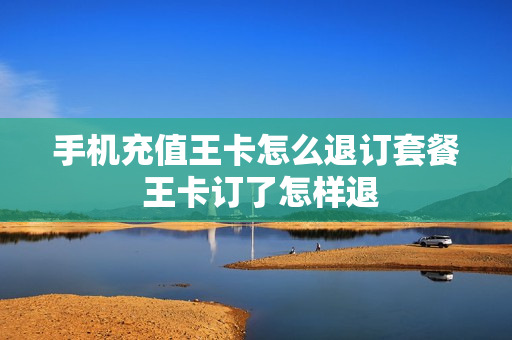 手机充值王卡怎么退订套餐 王卡订了怎样退