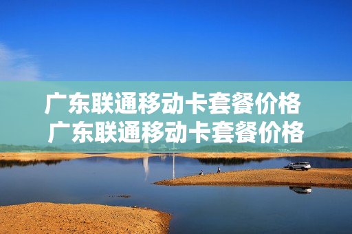 广东联通移动卡套餐价格 广东联通移动卡套餐价格