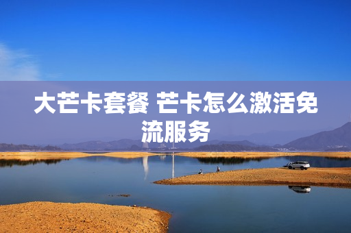 大芒卡套餐 芒卡怎么激活免流服务