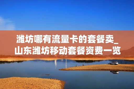 潍坊哪有流量卡的套餐卖_山东潍坊移动套餐资费一览表2020