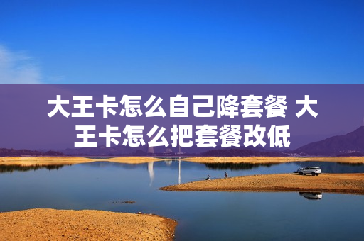 大王卡怎么自己降套餐 大王卡怎么把套餐改低