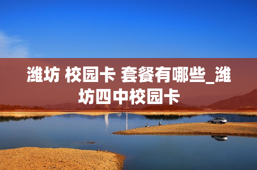 潍坊 校园卡 套餐有哪些_潍坊四中校园卡