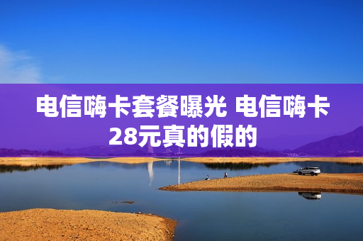 电信嗨卡套餐曝光 电信嗨卡28元真的假的