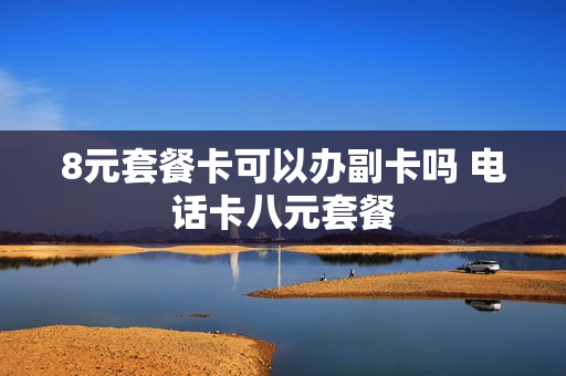 8元套餐卡可以办副卡吗 电话卡八元套餐