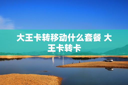 大王卡转移动什么套餐 大王卡转卡