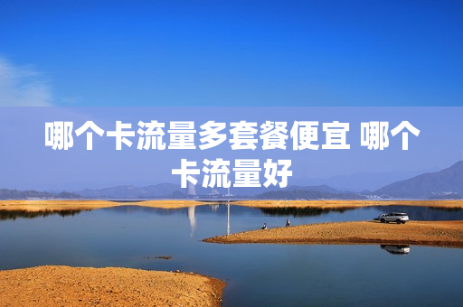 哪个卡流量多套餐便宜 哪个卡流量好
