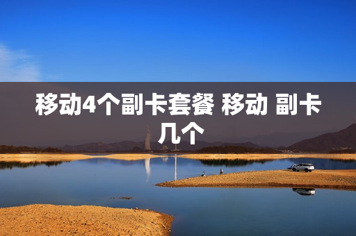 移动4个副卡套餐 移动 副卡 几个