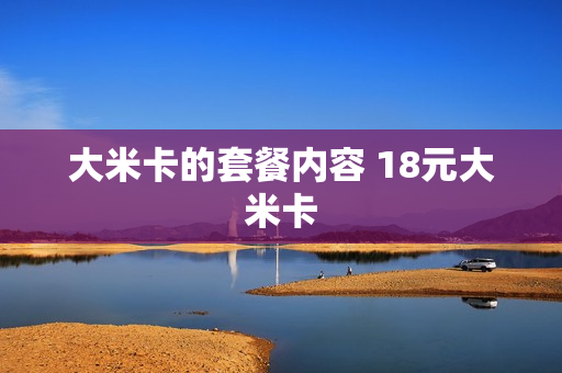 大米卡的套餐内容 18元大米卡