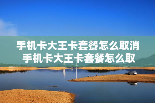 手机卡大王卡套餐怎么取消 手机卡大王卡套餐怎么取消掉