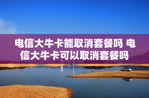 电信大牛卡能取消套餐吗 电信大牛卡可以取消套餐吗