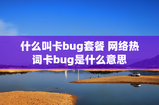 什么叫卡bug套餐 网络热词卡bug是什么意思