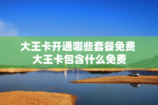 大王卡开通哪些套餐免费 大王卡包含什么免费