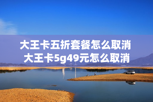 大王卡五折套餐怎么取消 大王卡5g49元怎么取消