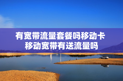 有宽带流量套餐吗移动卡 移动宽带有送流量吗