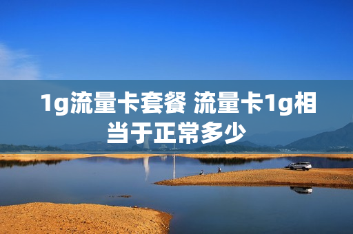 1g流量卡套餐 流量卡1g相当于正常多少