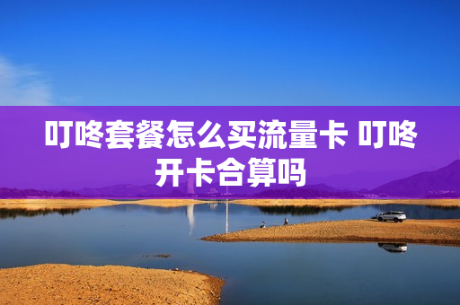 叮咚套餐怎么买流量卡 叮咚开卡合算吗