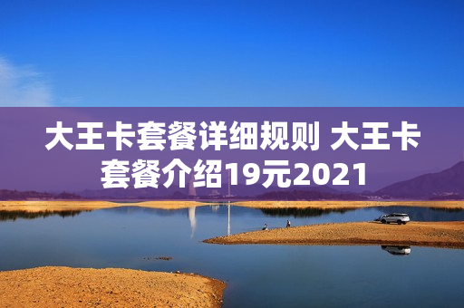 大王卡套餐详细规则 大王卡套餐介绍19元2021