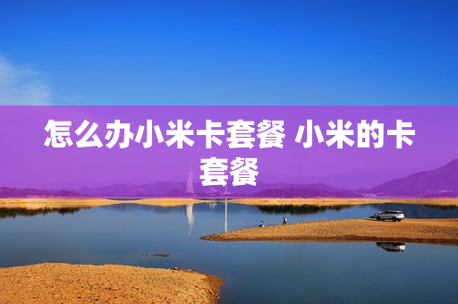怎么办小米卡套餐 小米的卡套餐