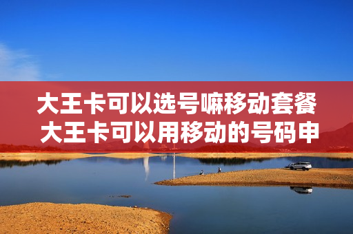 大王卡可以选号嘛移动套餐 大王卡可以用移动的号码申请吗