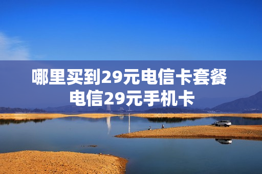 哪里买到29元电信卡套餐 电信29元手机卡