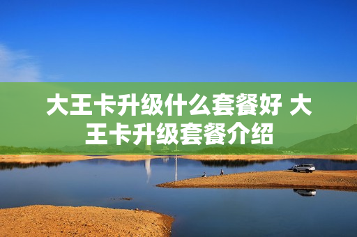 大王卡升级什么套餐好 大王卡升级套餐介绍