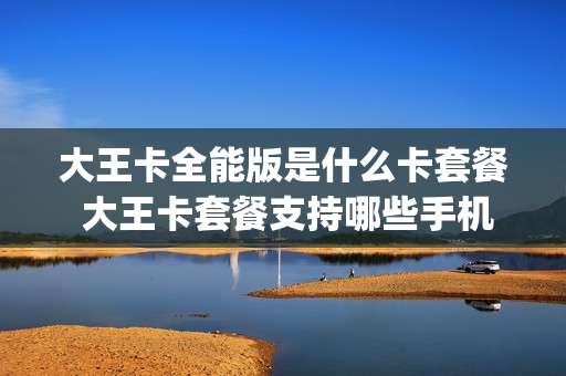 大王卡全能版是什么卡套餐 大王卡套餐支持哪些手机app
