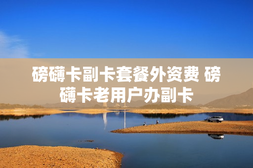 磅礴卡副卡套餐外资费 磅礴卡老用户办副卡