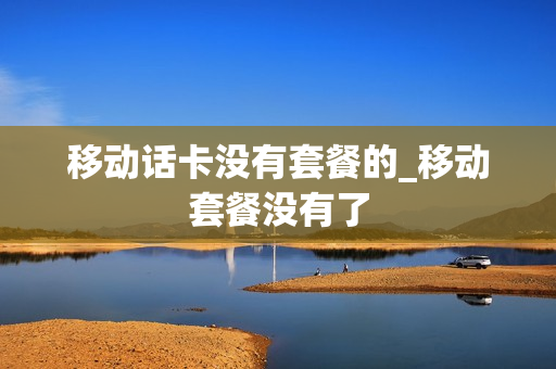 移动话卡没有套餐的_移动套餐没有了