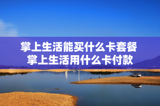 掌上生活能买什么卡套餐 掌上生活用什么卡付款