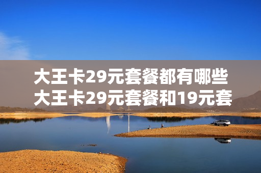 大王卡29元套餐都有哪些 大王卡29元套餐和19元套餐的区别