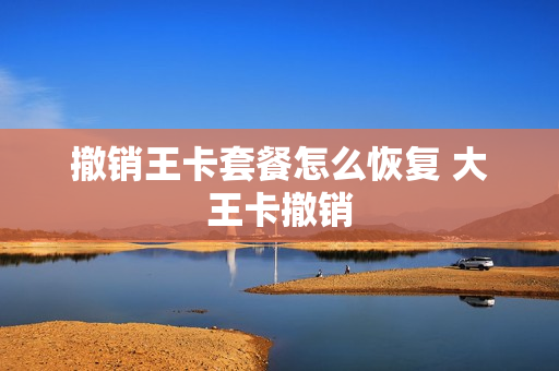 撤销王卡套餐怎么恢复 大王卡撤销