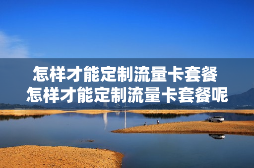 怎样才能定制流量卡套餐 怎样才能定制流量卡套餐呢