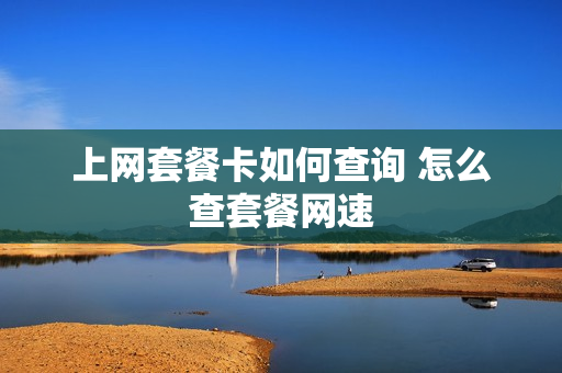 上网套餐卡如何查询 怎么查套餐网速